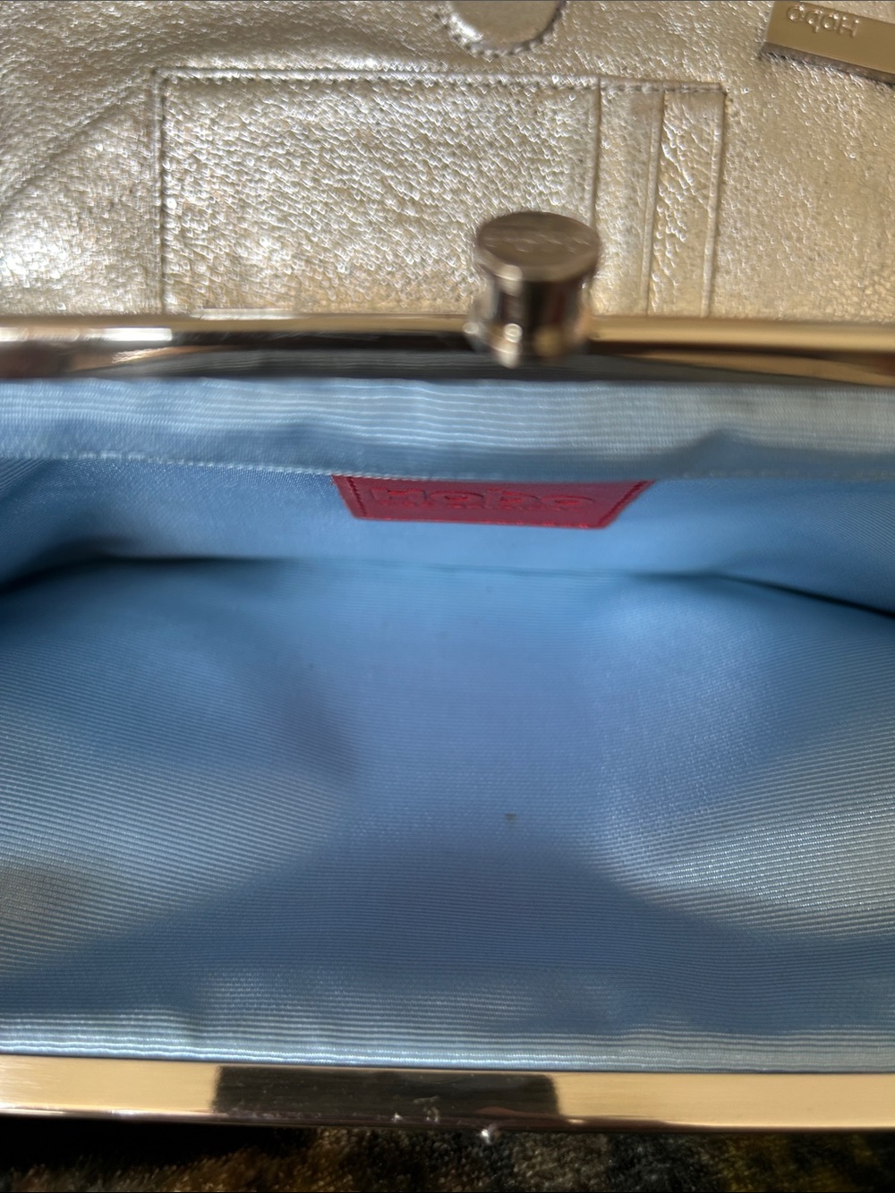 Hobo Lauren Silver Clutch - Picture 13 of 14